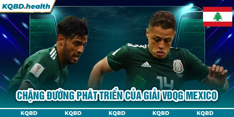 VĐQG Mexico 22 Chặng đường phát triển của giải VĐQG Mexico